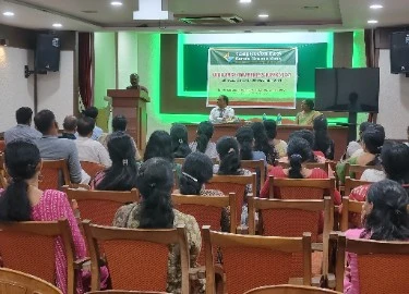 Vigilance Awareness Session at Head Office on 25.10.2024 at 3.30 PM and the session was delivered by Sri A V Narayanan , Retired District Judge