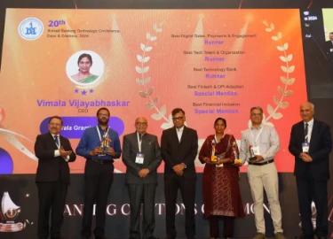 Kerala Grameena Bank Shines at 20th IBA Banking Technology Awards